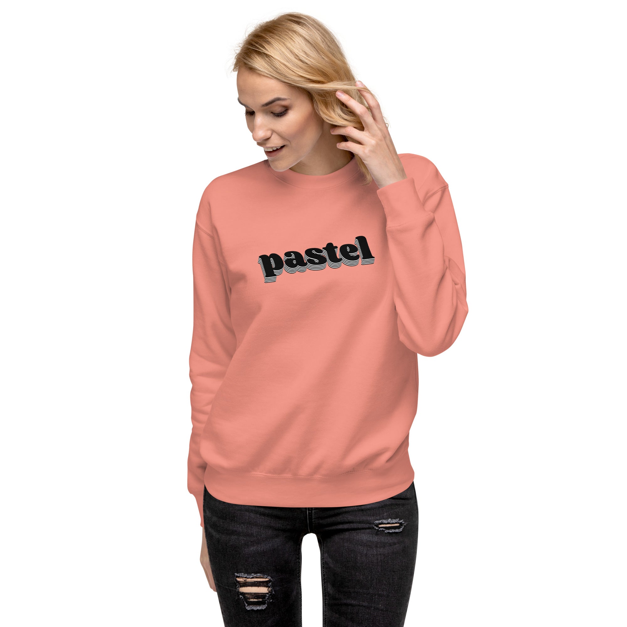 Premium Sweatshirt | Pastel Layers